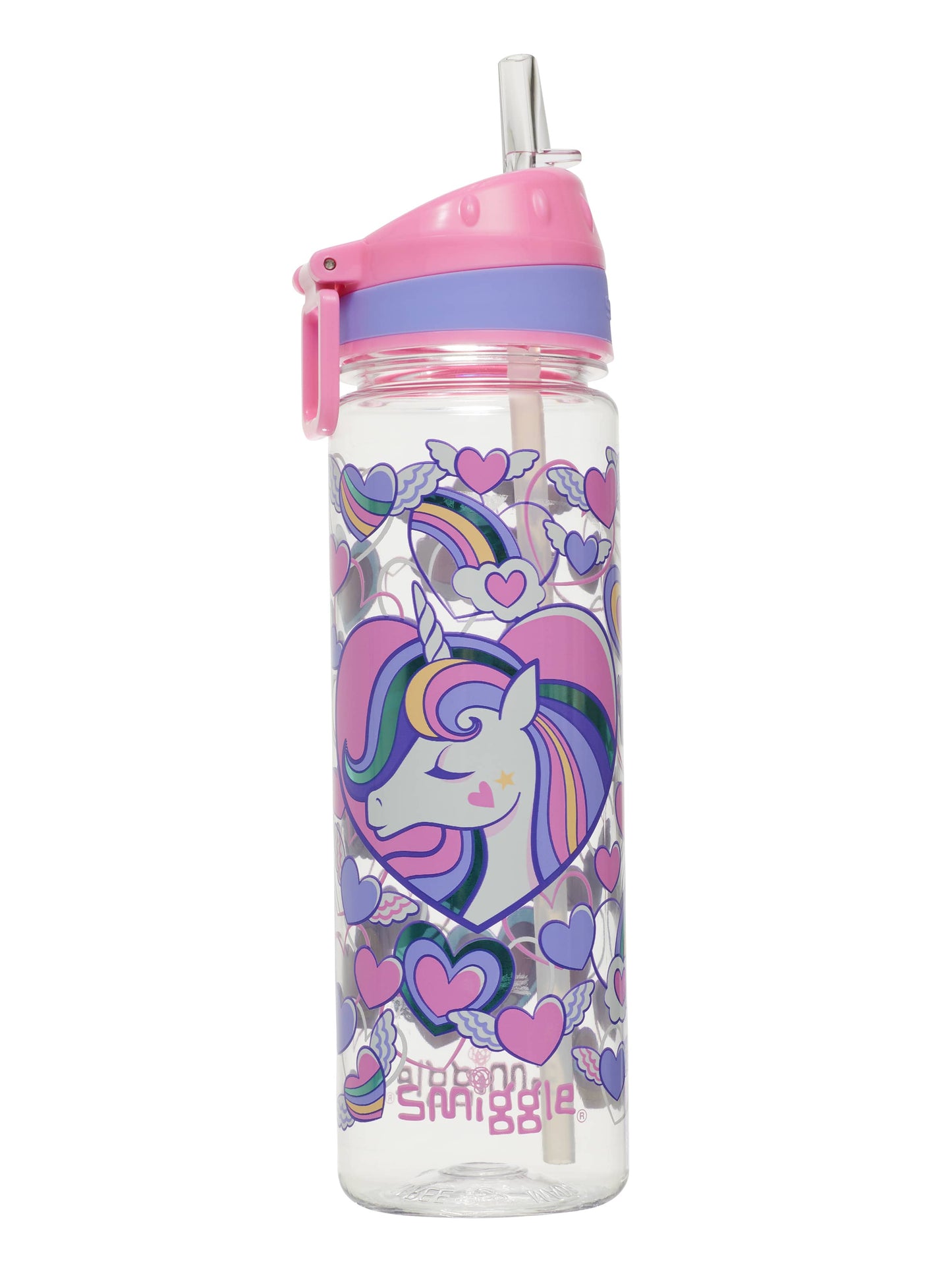 Smiggle - Fly High BPAsız 650ML Pipetli Suluk-1