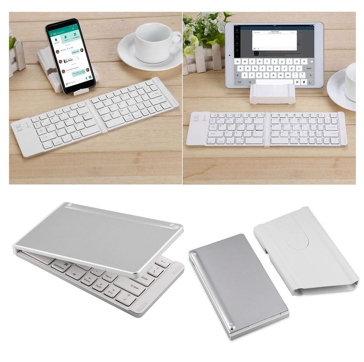 Teclado Bluetooth Dobrável