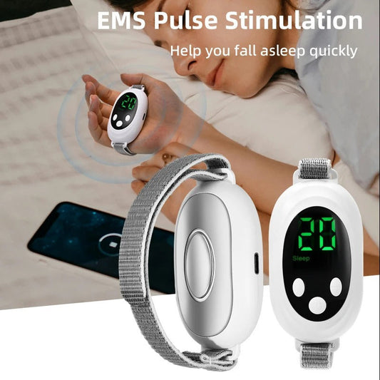 Dormidreams Aparato para Dormir,Handheld Sleep Aid Device for Insomnia Relief，microcurrent Smart Hand-held Sleep Device,Intelligent Sleep Monitor,Portable Relaxation Tool for Better Sleep-0