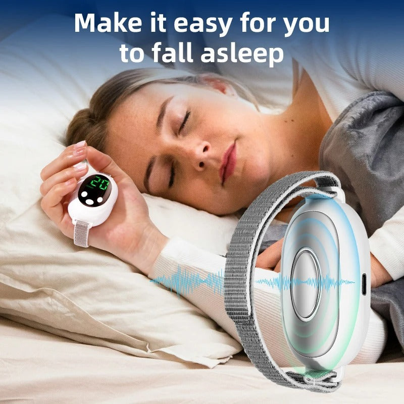 Dormidreams Aparato para Dormir,Handheld Sleep Aid Device for Insomnia Relief，microcurrent Smart Hand-held Sleep Device,Intelligent Sleep Monitor,Portable Relaxation Tool for Better Sleep-1