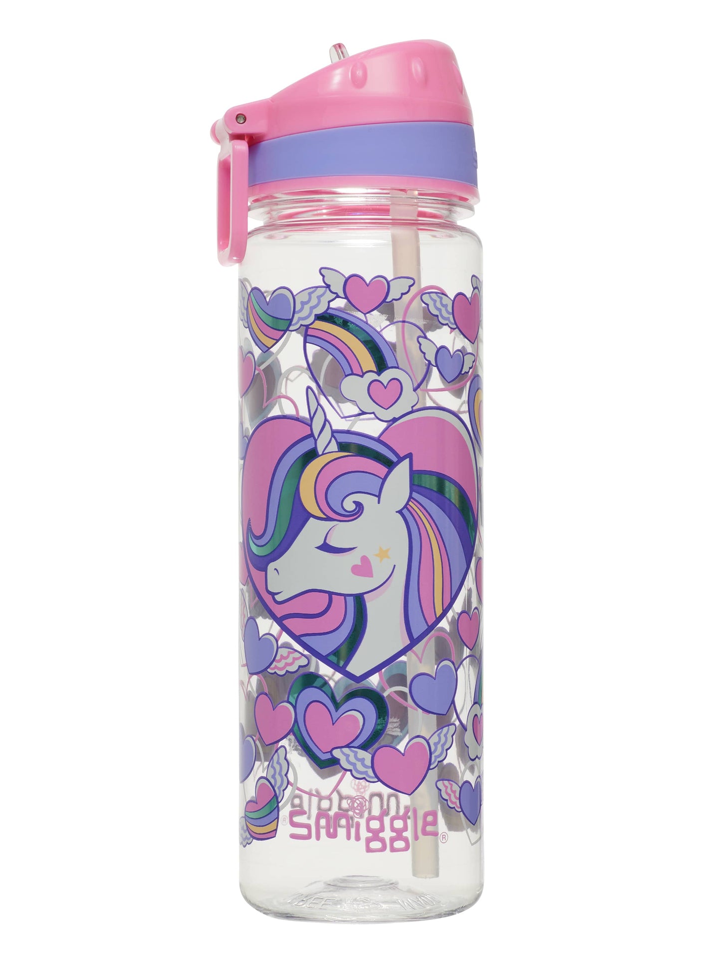 Smiggle - Fly High BPAsız 650ML Pipetli Suluk-0
