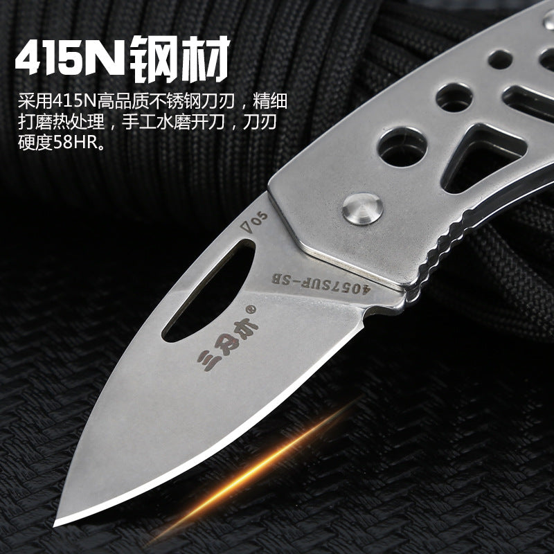 Bushcraft Folding Knife Multi-functional Pocketed EDC knife-1