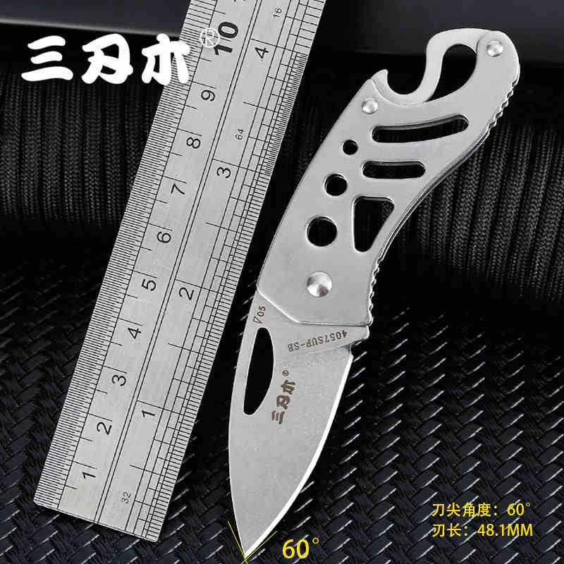 Bushcraft Folding Knife Multi-functional Pocketed EDC knife-2