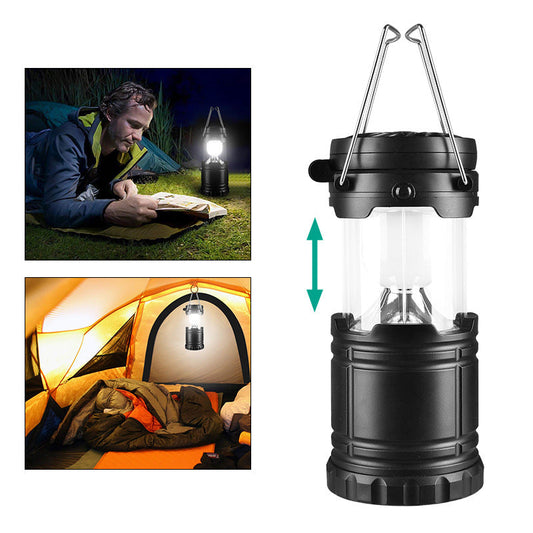 2 in1 Portable Super Bright Tent Camping Light with Ceiling Fan-0