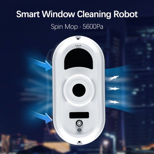 Electric Window Cleaning Robot, Automatic Window Cleaning Tool with Intelligent Path Planning,Anti-Falling&Edge Detection Technology for Interior/Exterior-0