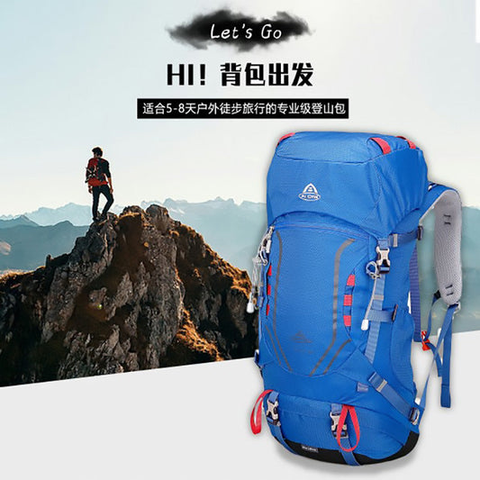 36-55L Hiking Backpack Travel Bag Waterproof Camping Climbing Daypack Outdoor Sports Rucksack Backpacks-0
