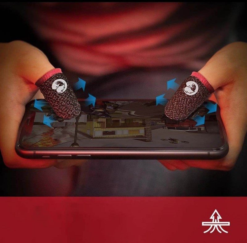 Gamer control kesztyű, Csúszás és izzadságmentes ujj kesztyű-4