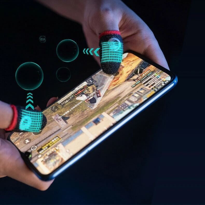 Gamer control kesztyű, Csúszás és izzadságmentes ujj kesztyű-7