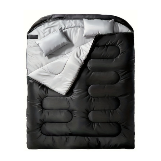 Double Sleeping Bag for Camping and Hiking Couples-0