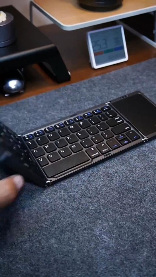 Teclado Bluetooth Dobrável